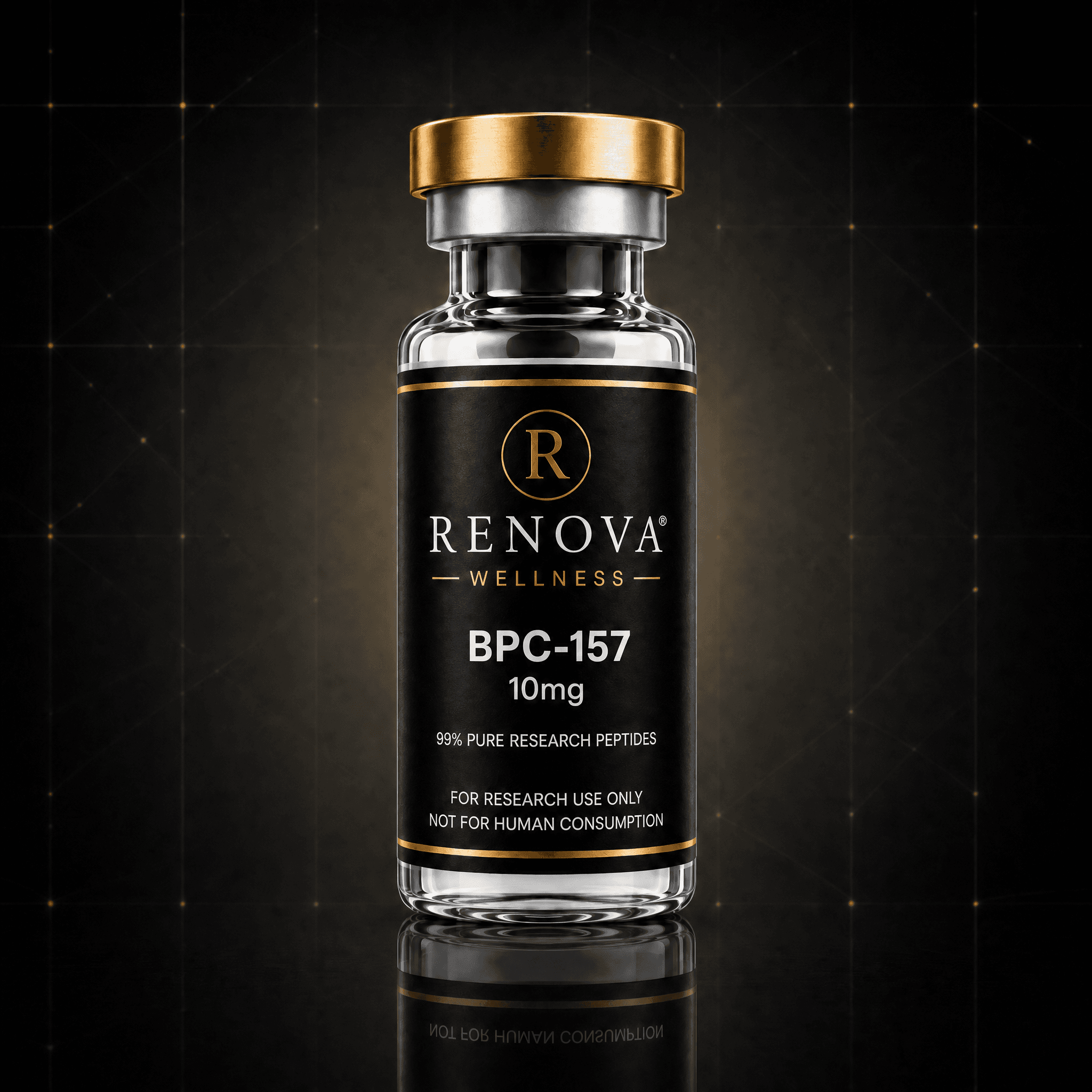 BPC-157 research vial — Renova Wellness