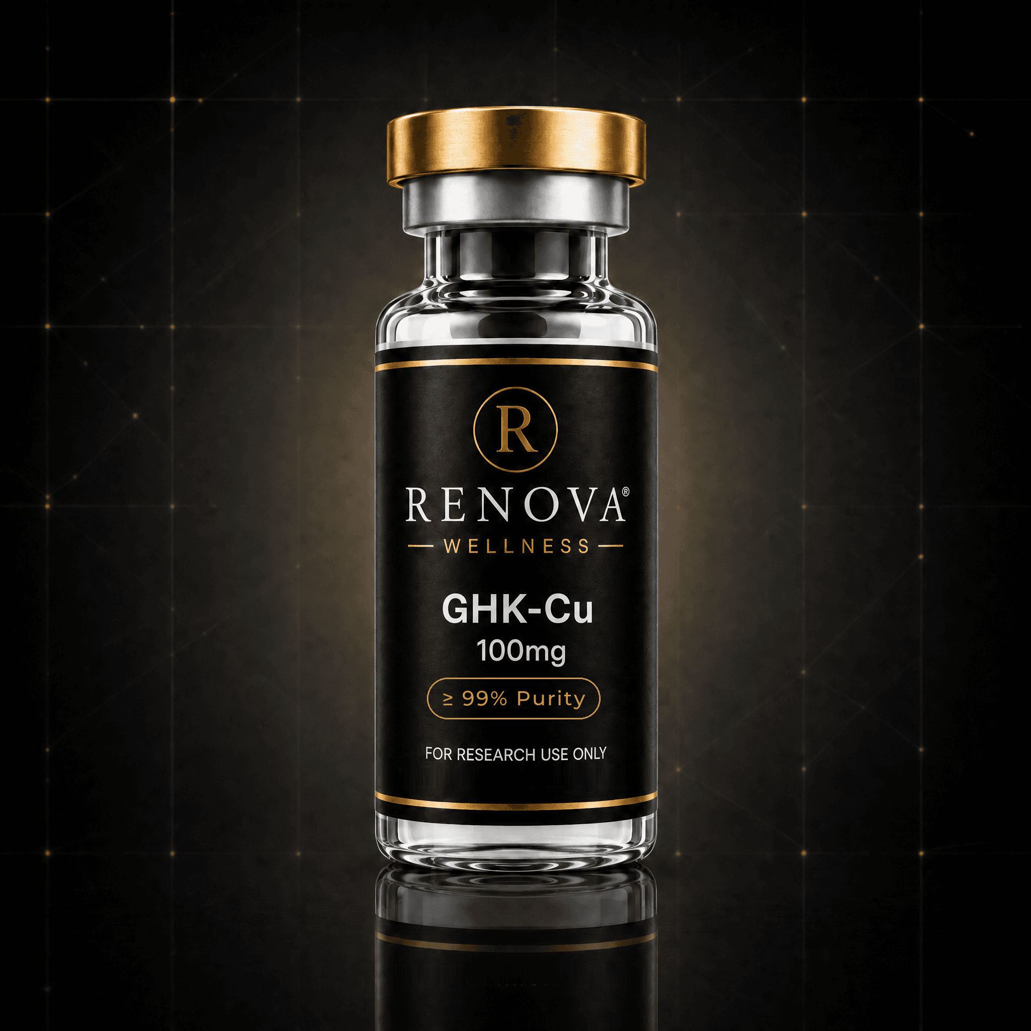 GHK-Cu research vial — Renova Wellness
