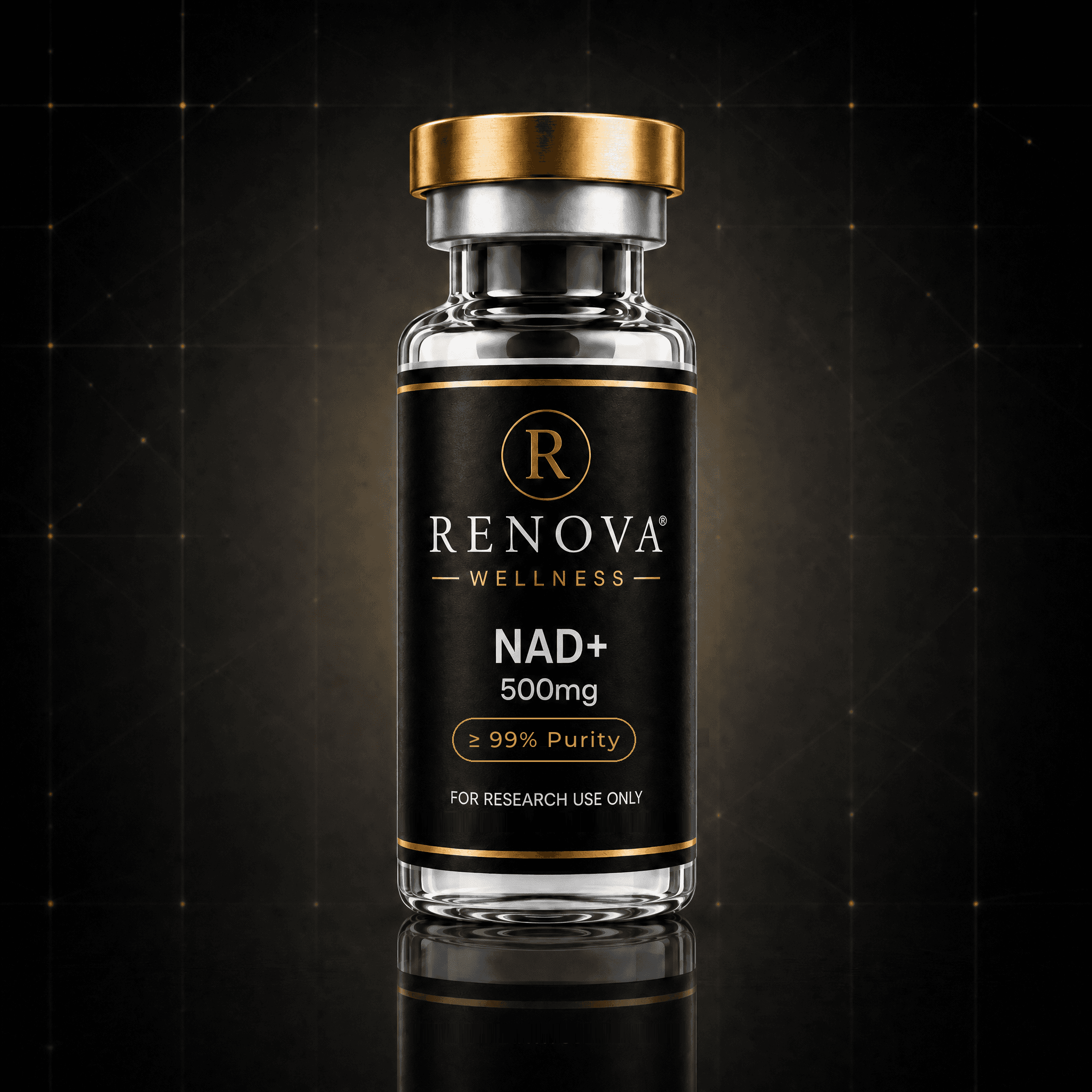 NAD+ research vial — Renova Wellness